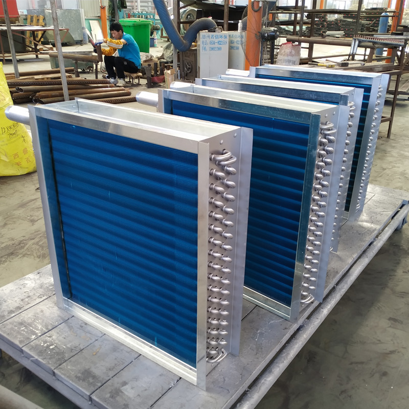 熱水暖風機的換熱器是什么材質的